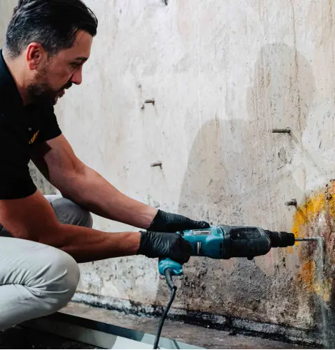 Concrete Crack Injections Concrete Crack Injections